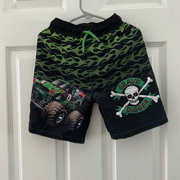 monster jam Other - Monster Jam Grave Digger Swim Trunks